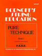 Pure Technique, Book 1 Violin string method book cover